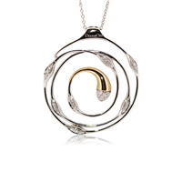 Necklace Donna Oro Woman in White Gold Diamante DKPL3838.020